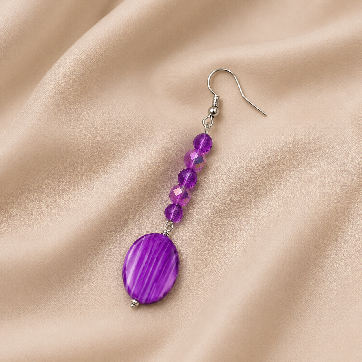 Example handmade earrings from Craftroom